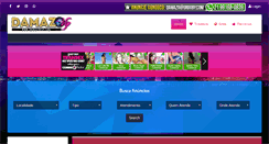 Desktop Screenshot of damazovip.com